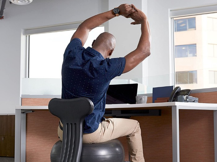 Unlike the formal workplace, many home offices have yet to be ergonimically aligned to help with low back pain.