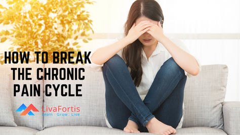 Person with lower back pain in discomfort, symbolizing the struggle of chronic pain and the journey to break the pain cycle