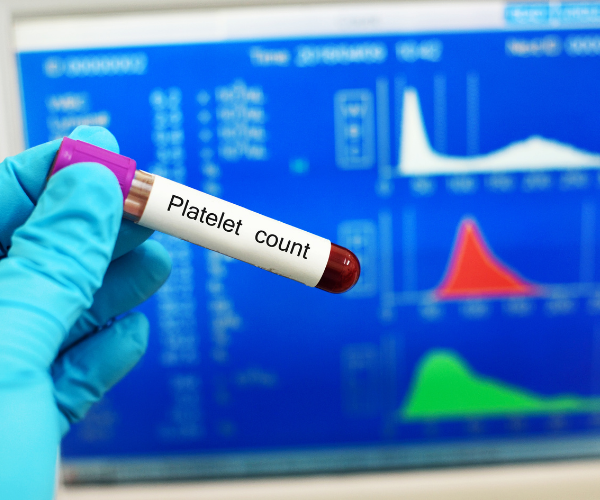 Platelets play a major role in the healing process.