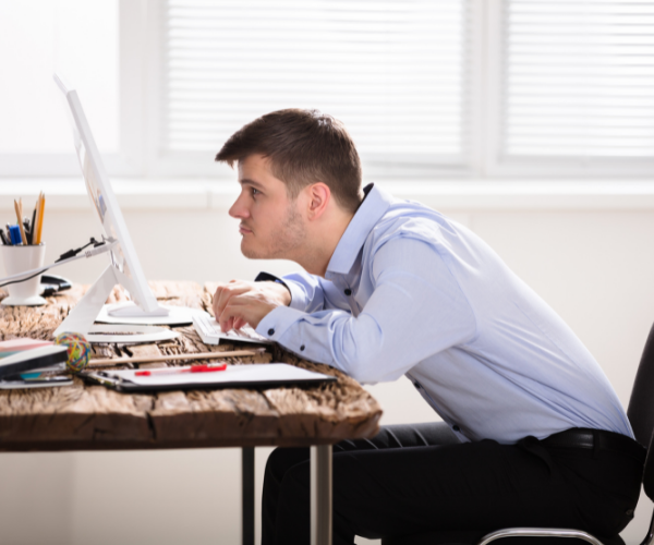 Poor posture is a key cause of chronic back pain.