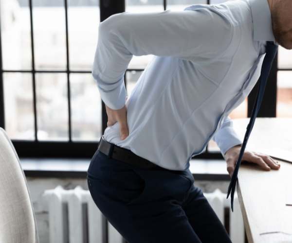 Individuals with spinal stenosis often find that their symptoms get worse when they are standing or walking, and they tend to feel better when they are sitting.
