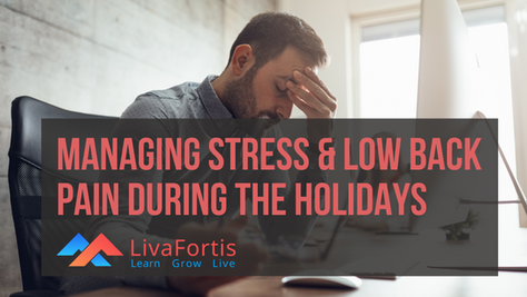 Managing Stress And Low Back Pain During The Holidays