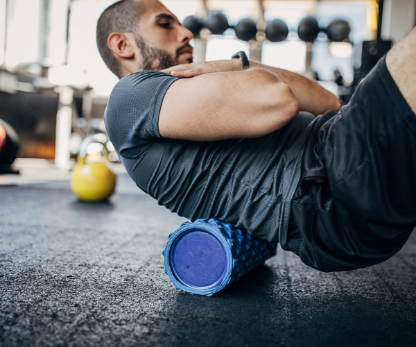 Foam rolling can have benefits both before, and after workouts.