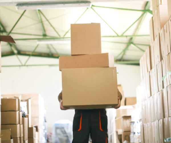 Improper lifting of heavy items can cause low back pain.