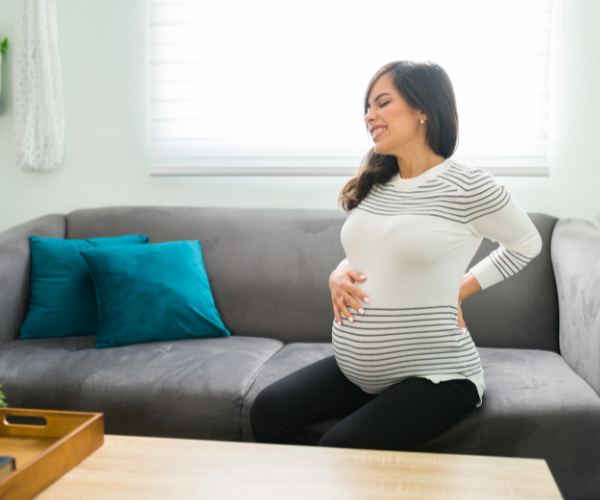 Data indicates that those who have had previous back pain issues are more likely to have pregnancy-related back pain.