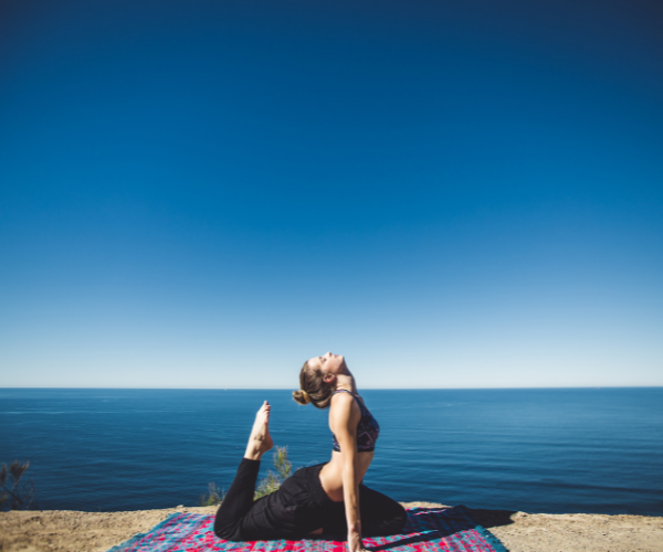 Yoga is a great way to relieve low back pain.