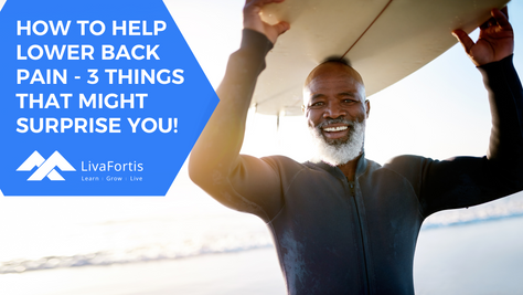 LivaFortis lists 3 things that help with low back pain