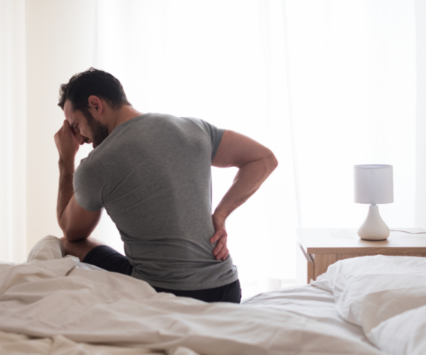Chronic low back pain is pain that is defined as lasting for 12 weeks or more.