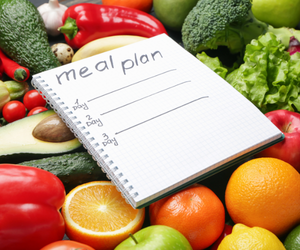 Meal planning can help make your money go further and help you continue to purchase healthy foods during a recession.