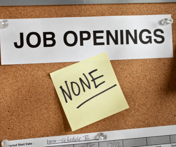 Unemployment can lead to stress which can lead to depression and then to pain.