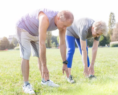 Toe touches from a standing position can aggravate sciatica by over stressing spinal discs and ligaments.