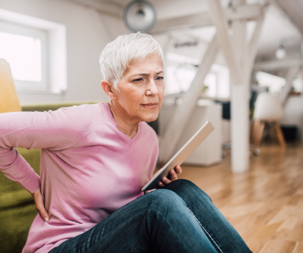 Being over 50 years old can be a red flag for low back pain