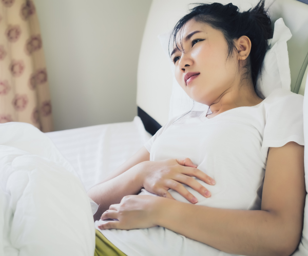 Constipation can cause a dull, achy pain in your lower back.