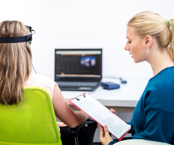 Biofeedback refers to the process of collecting information about your body in order to make you more aware about what it is doing and how it is reacting to things.
