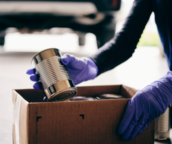 At the beginning of the global pandemic many people were forced to rely on foodbanks to survive.