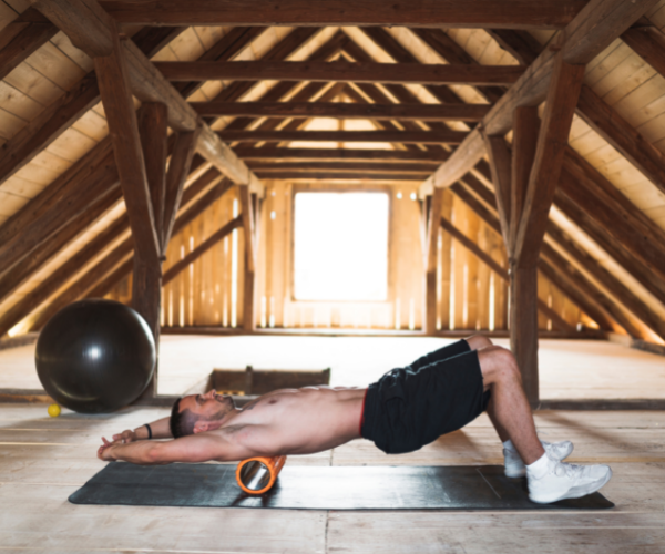 Foam rollers promote long-term healing by stimulating circulation and tissue repair.