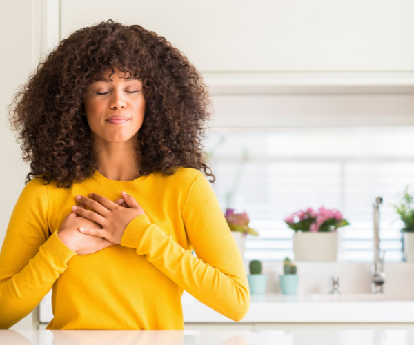 Practicing gratitude can help build your emotional resiliency and helps to decrease stress, anxiety, and depression.