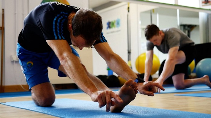 Many back pain issues occur when we don’t warm up the muscles properly.