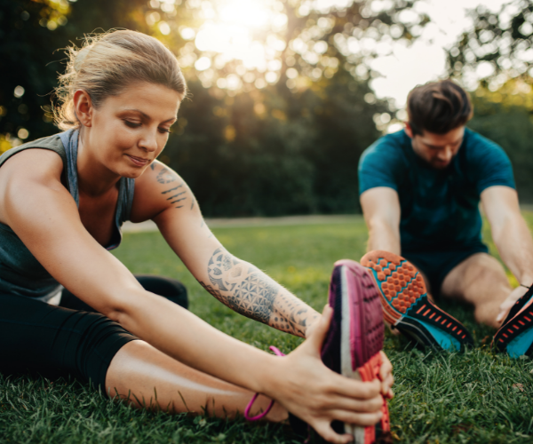 Gentle stretching can help with sciatica.