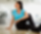 The spinal twist is a great stretch for lower back pain.