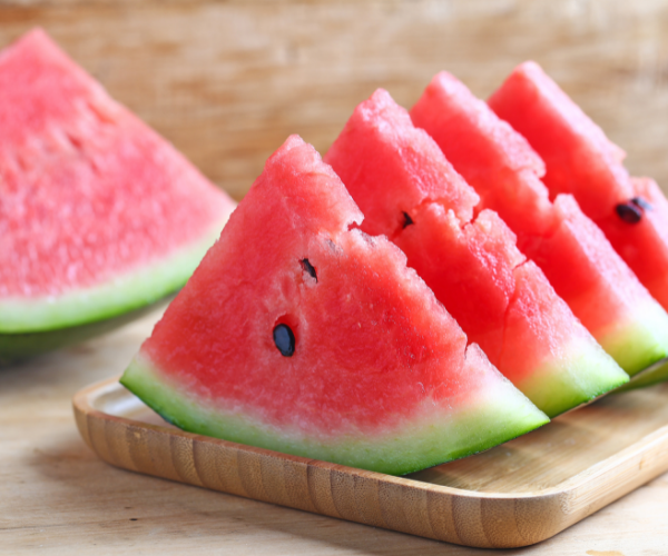 Watermelon is known to help with sore and stiff muscles.