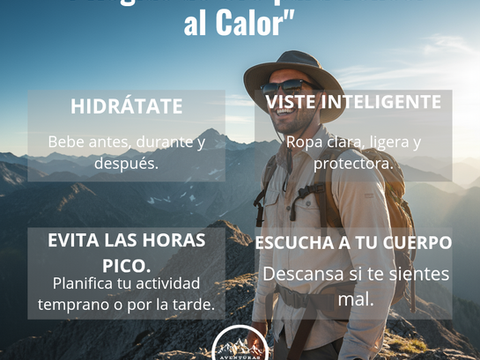 Golpe de Calor: Cómo Protegerte en Tu Próxima Aventura.