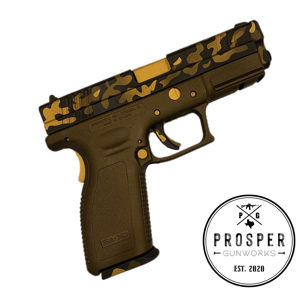 Flash Camo Handgun