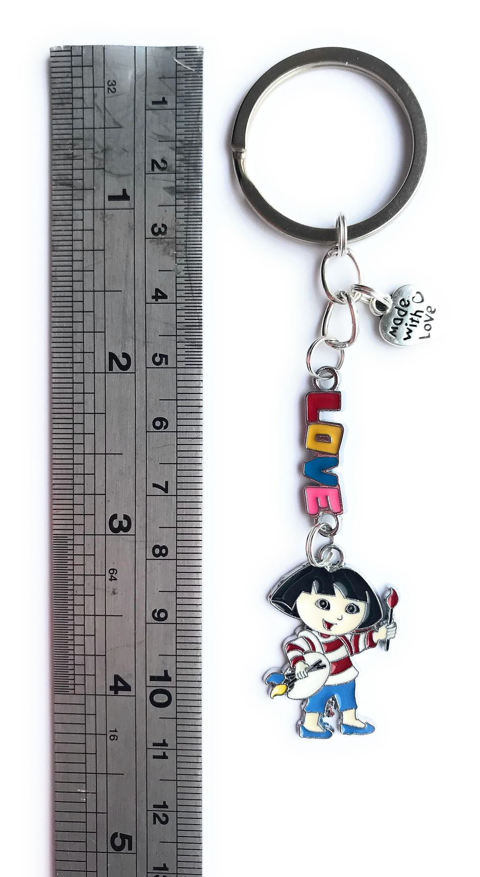 Thumbnail: Dora the Explorer Painting keyrings - various designs