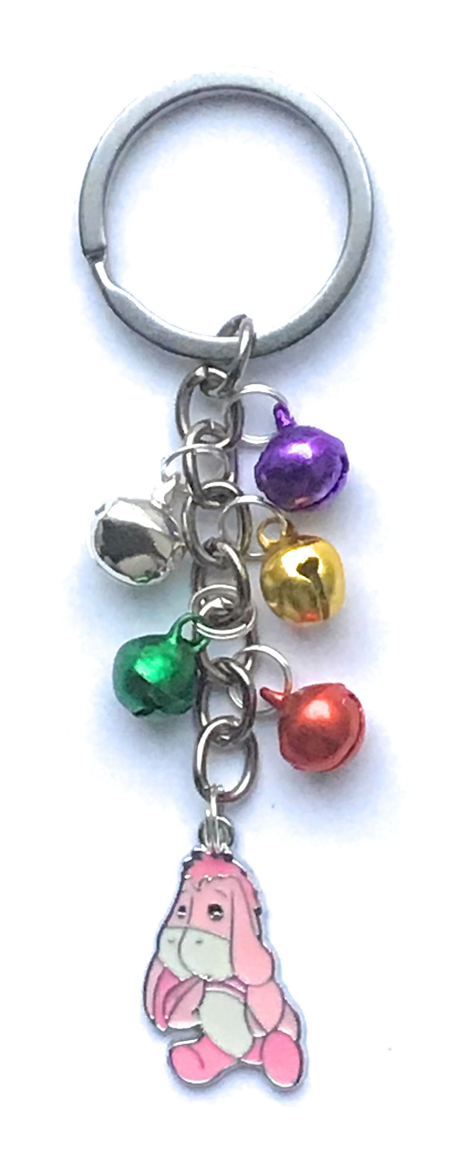 Thumbnail: Eeyore Pink Keyrings - various designs