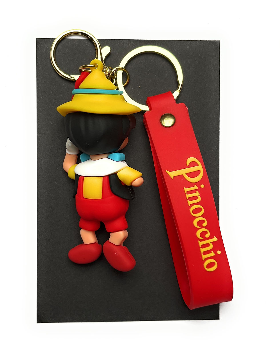 Thumbnail: Pinnochio touching head 3D keyring