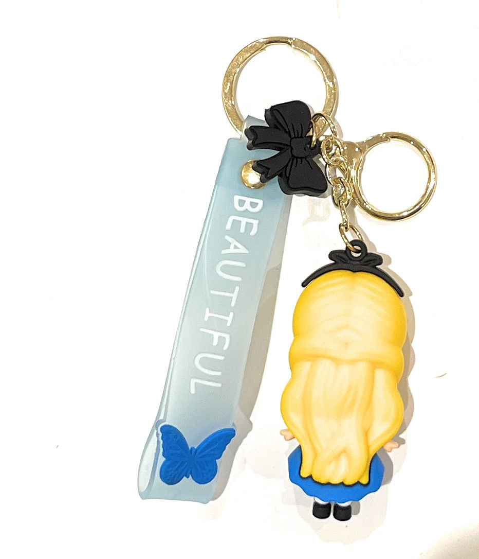 Thumbnail: Alice in Wonderland 3D keyring