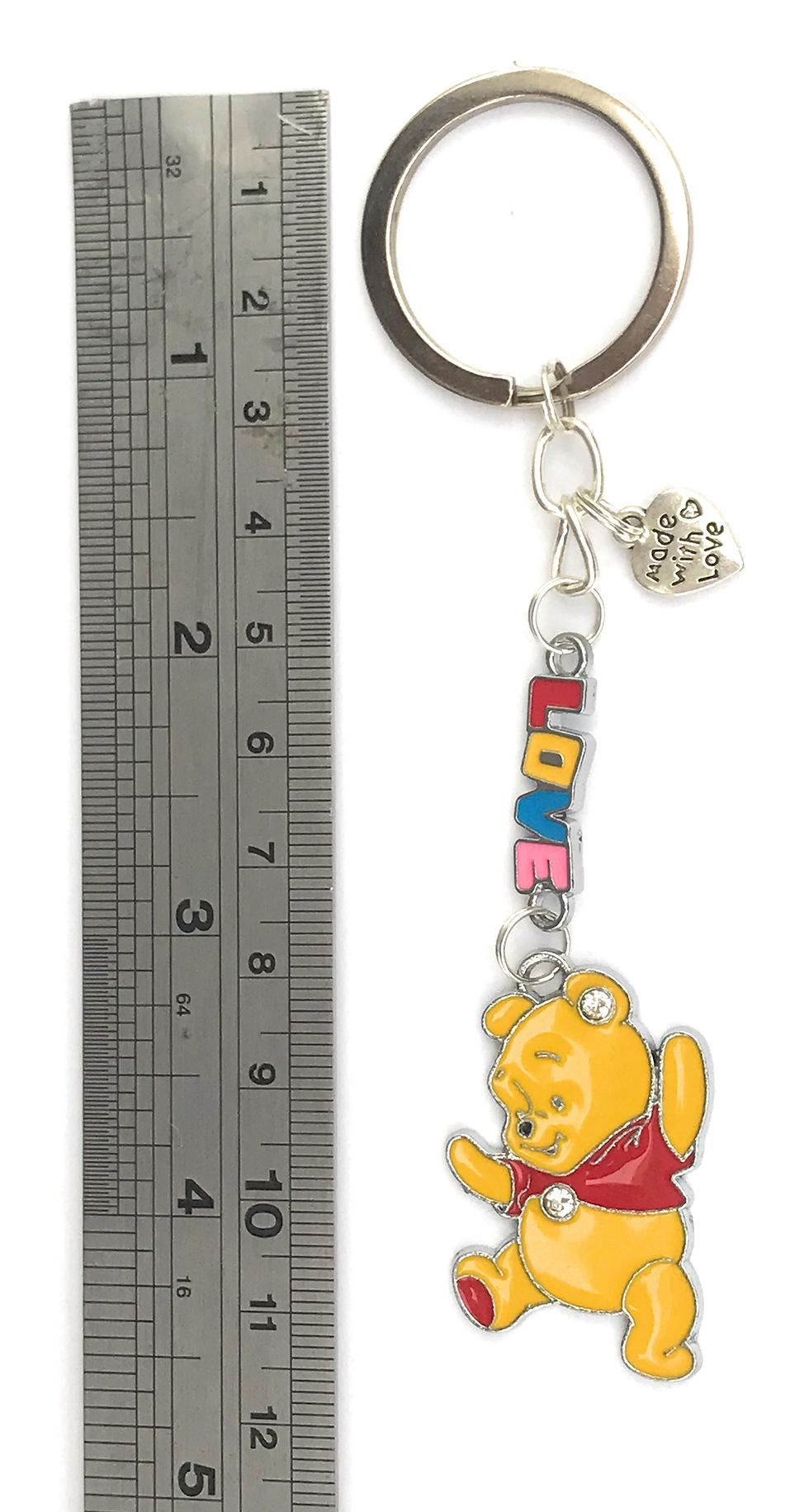 Thumbnail: Winnie the Pooh Lanyard with Optional Keyrings - Various Designs