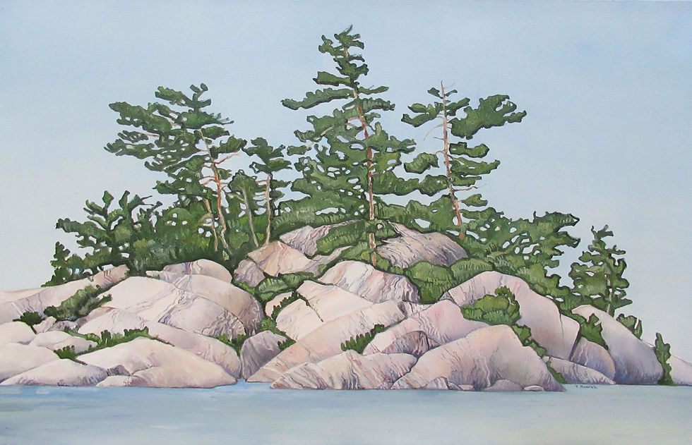 Water Rocks And Trees, Too