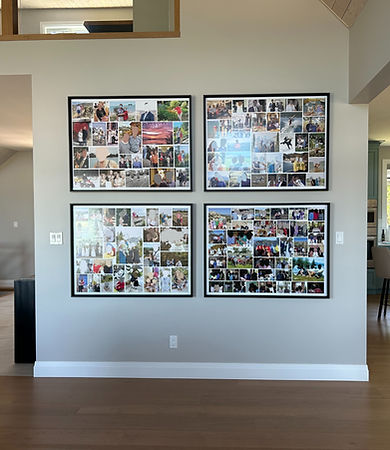 Gallagher finished cottage photo wall co