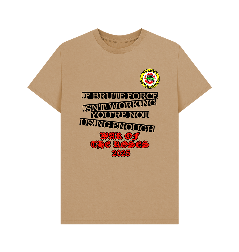 Thumbnail: Adult War of the Roses Brute Force Printed T-Shirt