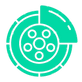 Green Brake repair service icon