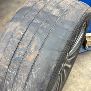 How Can a Tire Get So Worn That It Starts to Come Apart?