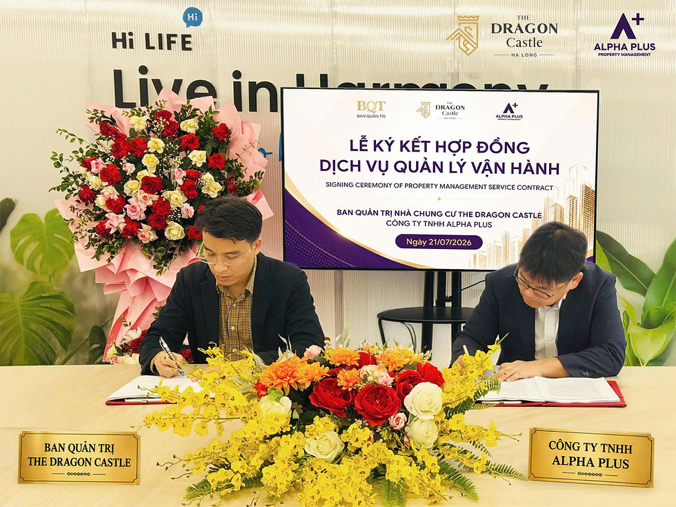 The Dragon Castle Management Board and Alpha Plus Sign Property Management Service Agreement