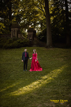 Central Park Engagement Shoot | Bollywood Style Pre-Wedding Shoot