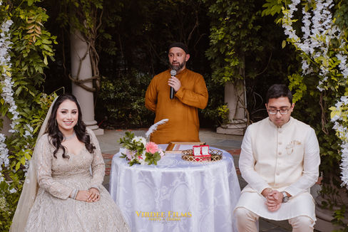 Bangladeshi Muslim Nikah Ceremony