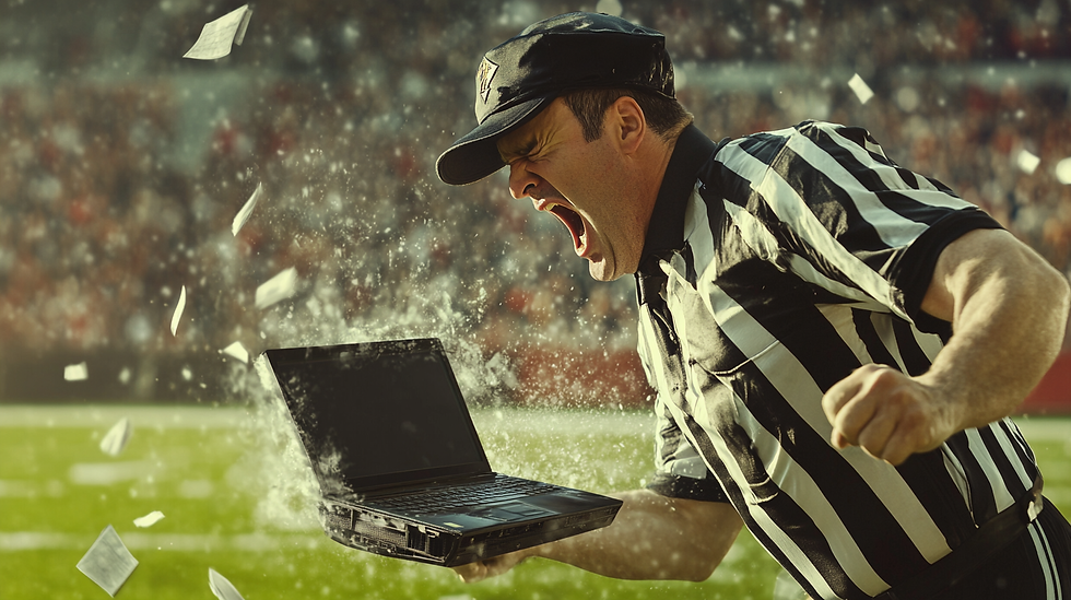 Twitch or Glitch? Refs Don’t Know Anymore.