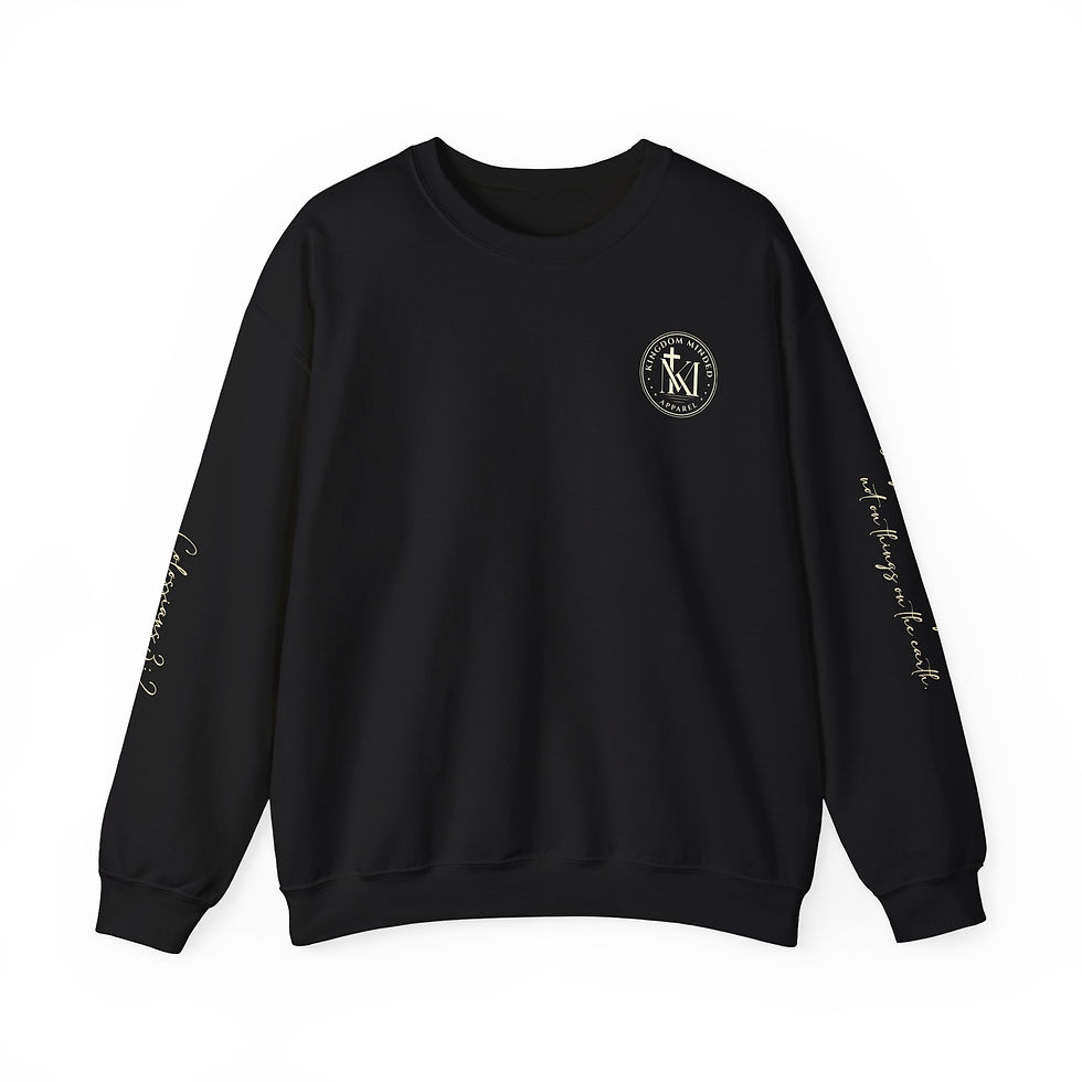 Kingdom Minded Signature Verse Crewneck