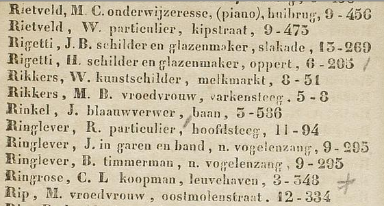 Maria Barendina Rikkers, vroedvrouw