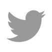 Grey Twitter Icon