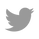 Grey Twitter Icon
