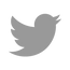 Grey Twitter Icon