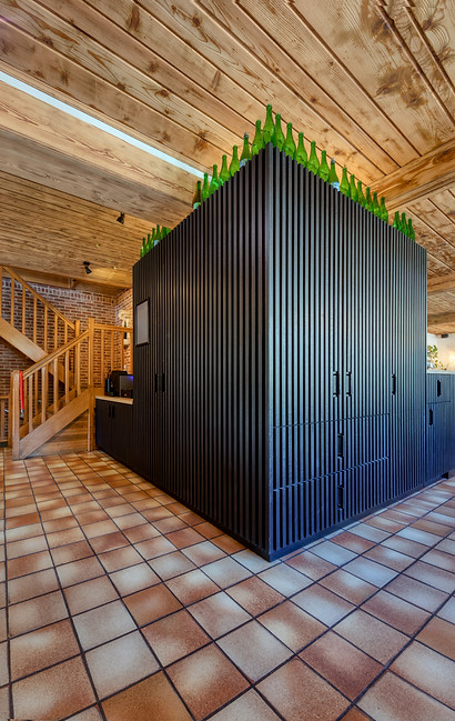 au baron meuble sur mesure architecture agencement brasserie