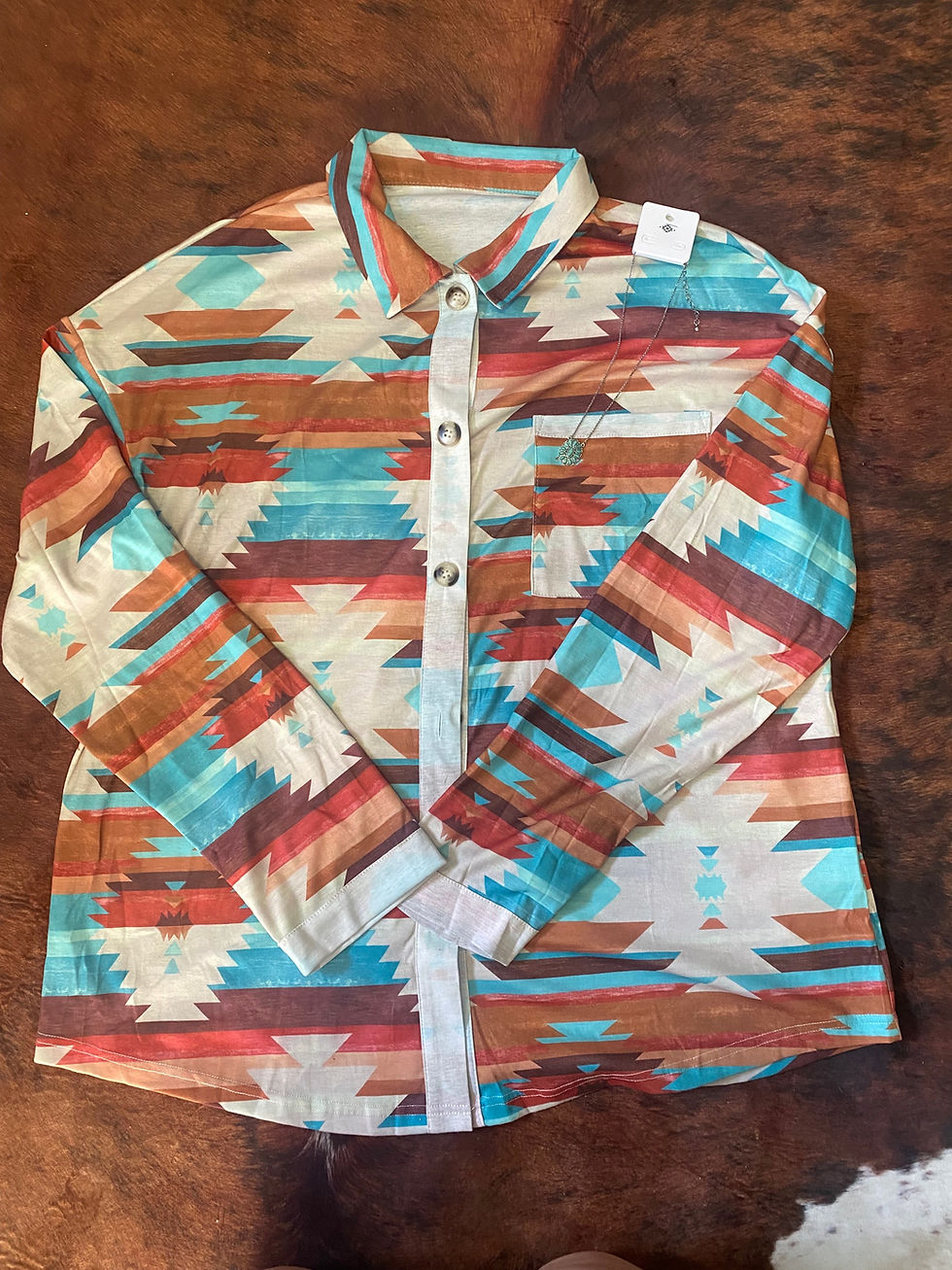 Aztec Lightweight Shacket 