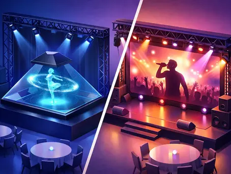 Hologram Display vs LED Screen for Events