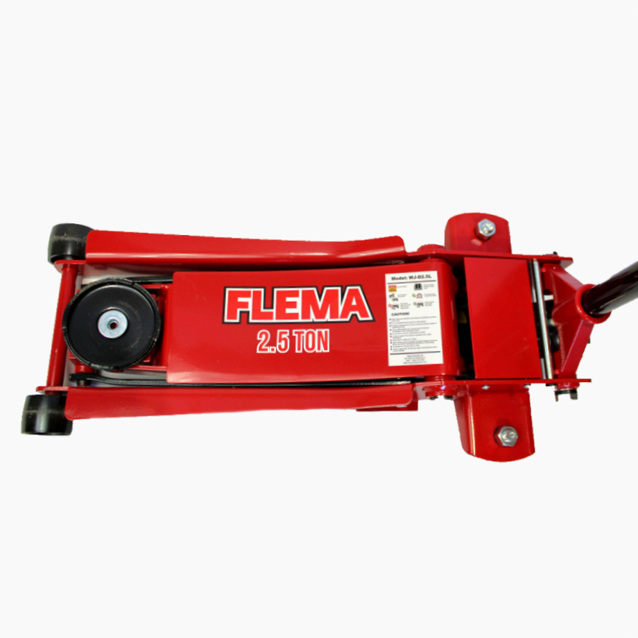 Thumbnail: 2.5 Ton Double Pump Low Profile Floor Jack [Model #WJ-D2.5A]